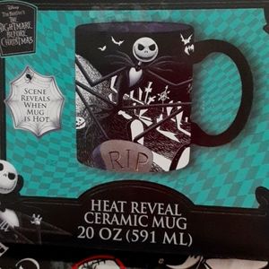 NWT Nightmare before christmas  ceramic mug